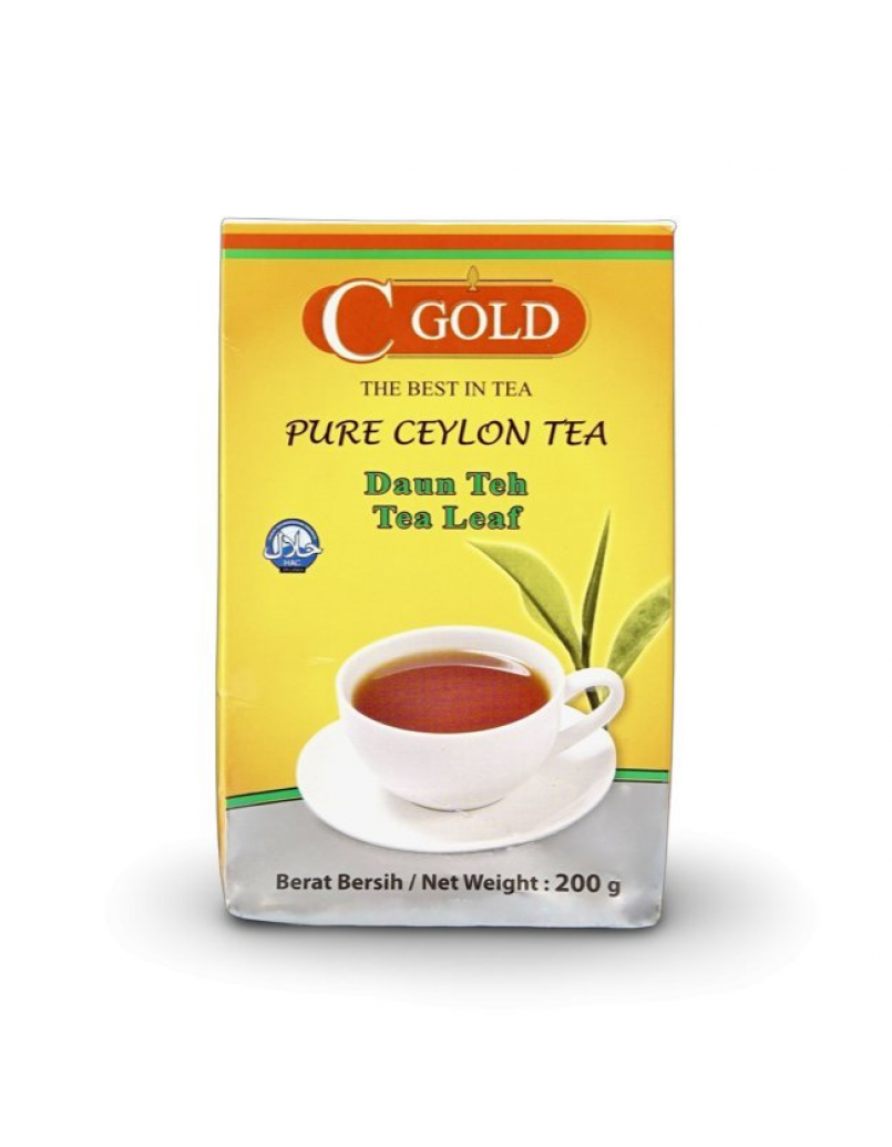 C-GOLD CEYLON TEA LEAF 200G
