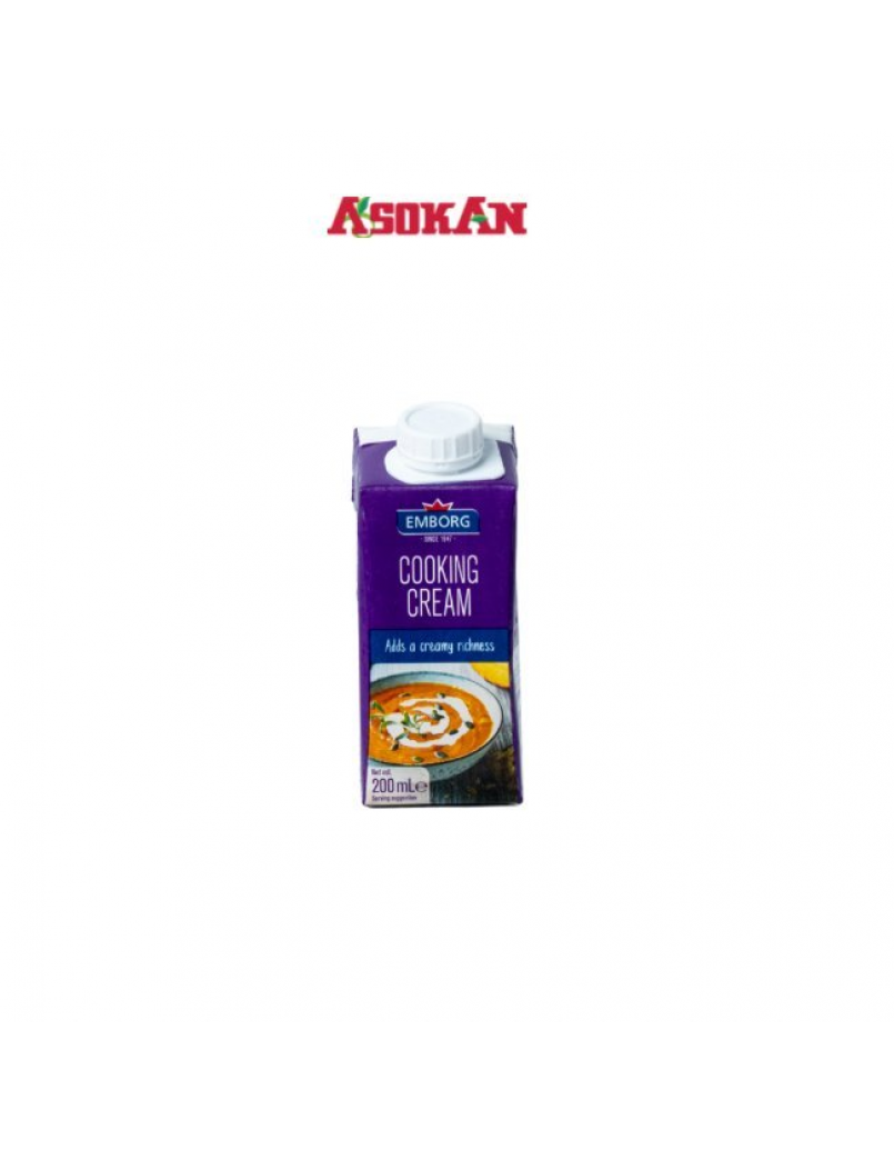 EMBORG COOKING CREAM 200ML
