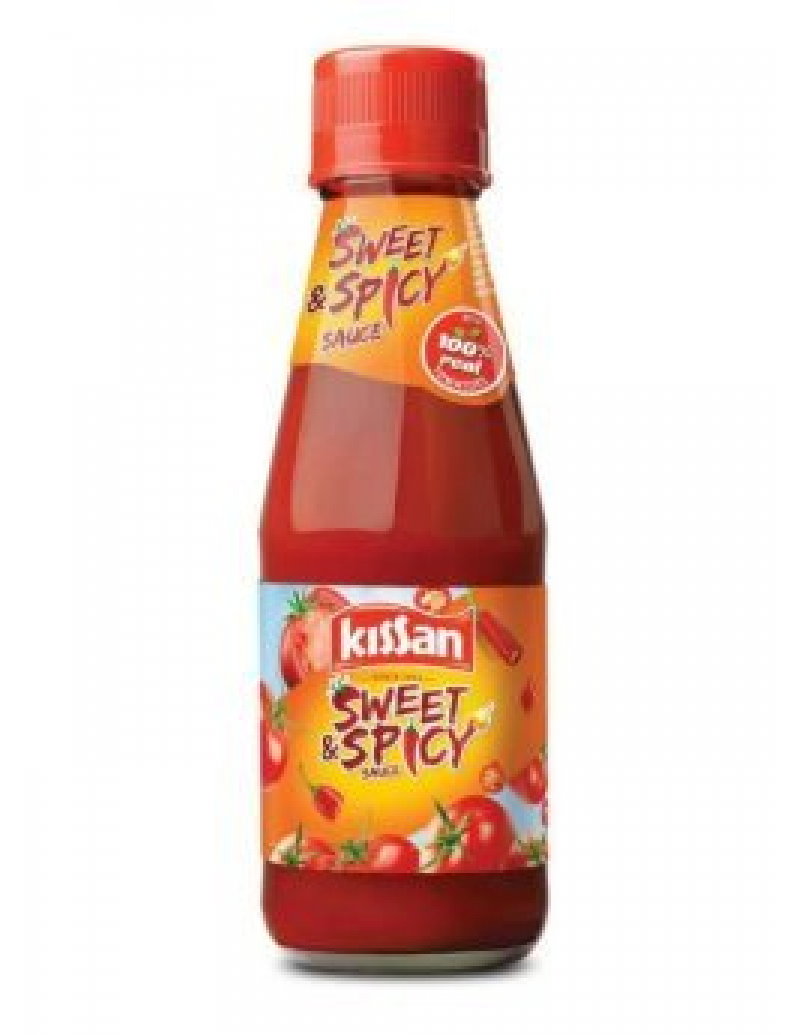KISSAN SWEET AND SPICY SAUCE 200GM * 48s