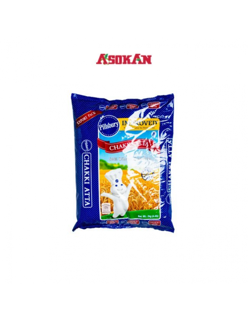 PILLSBURY CHAKKI ATTA 2KG * 10s