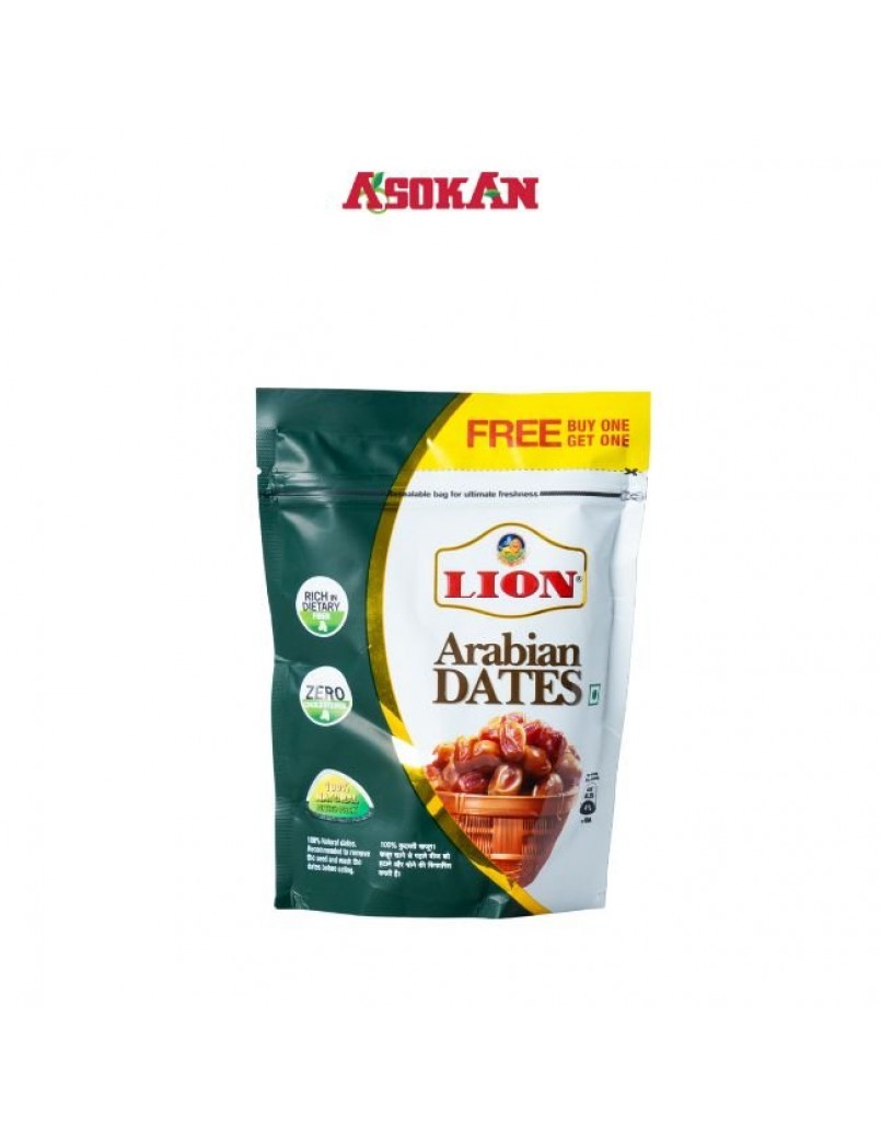 LION  LAYINA ARABIAN DATES 250GM *BUY ONE GET ONE 36PCS