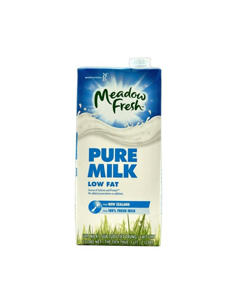MEADOW FRESH PURE MILK LOW FAT 1L