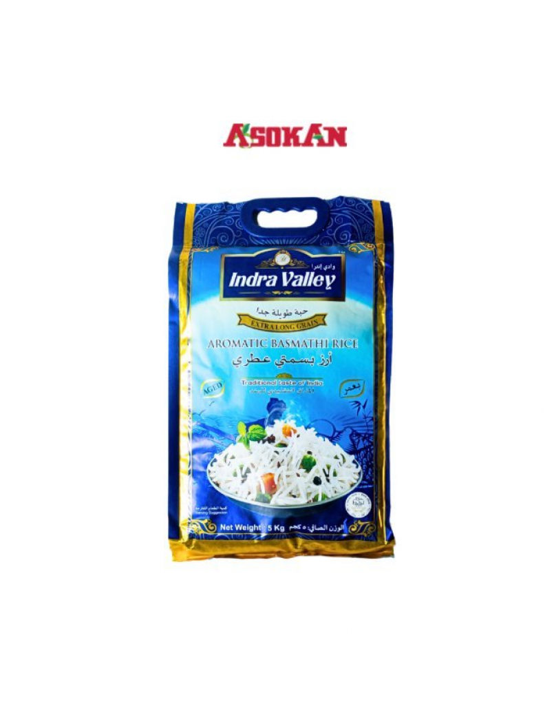 INDRA VALLEY AROMATIC BASMATHI RICE  5KG