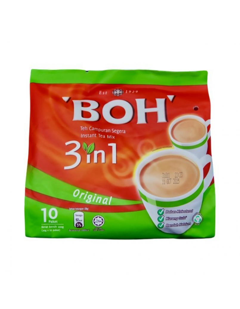 BOH 3 IN 1 INSTANT TEA MIX 10*20G