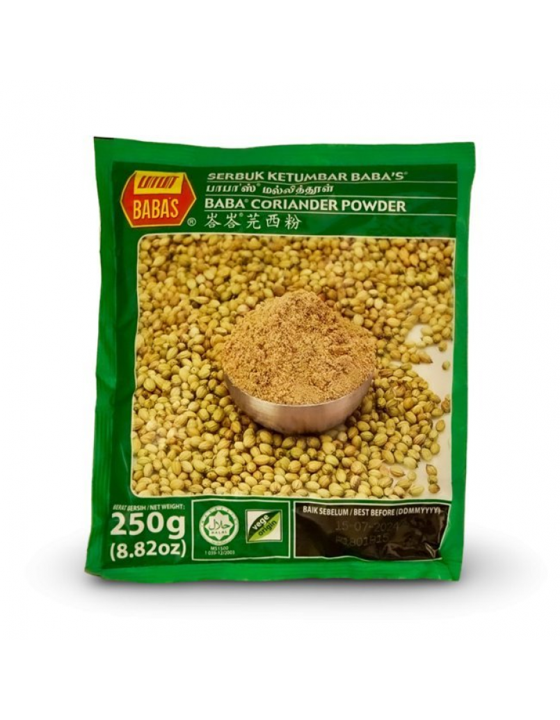 BABAS CORIANDER POWDER 250G