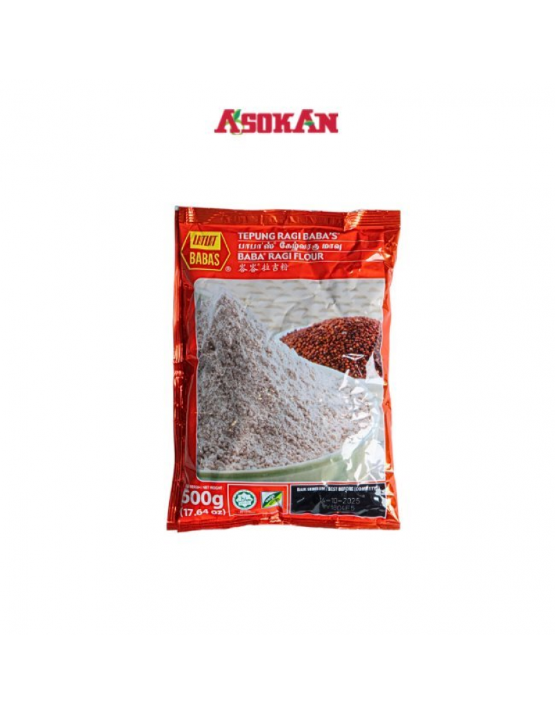 BABAS RAGI FLOUR 500G