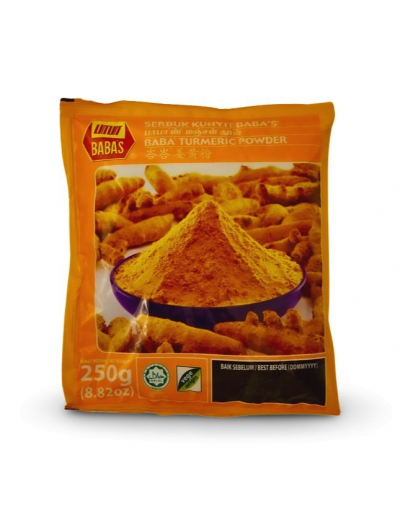 BABAS TURMERIC POWDER 250G