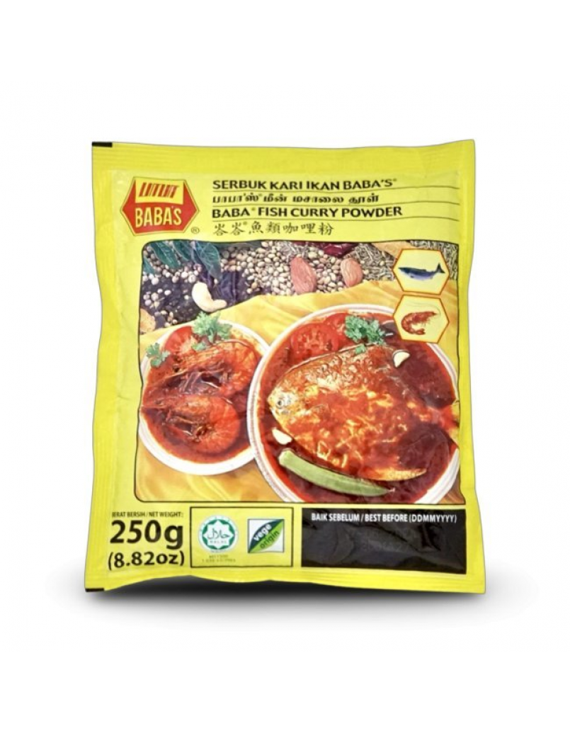 BABAS FISH CURRY POWDER 250G