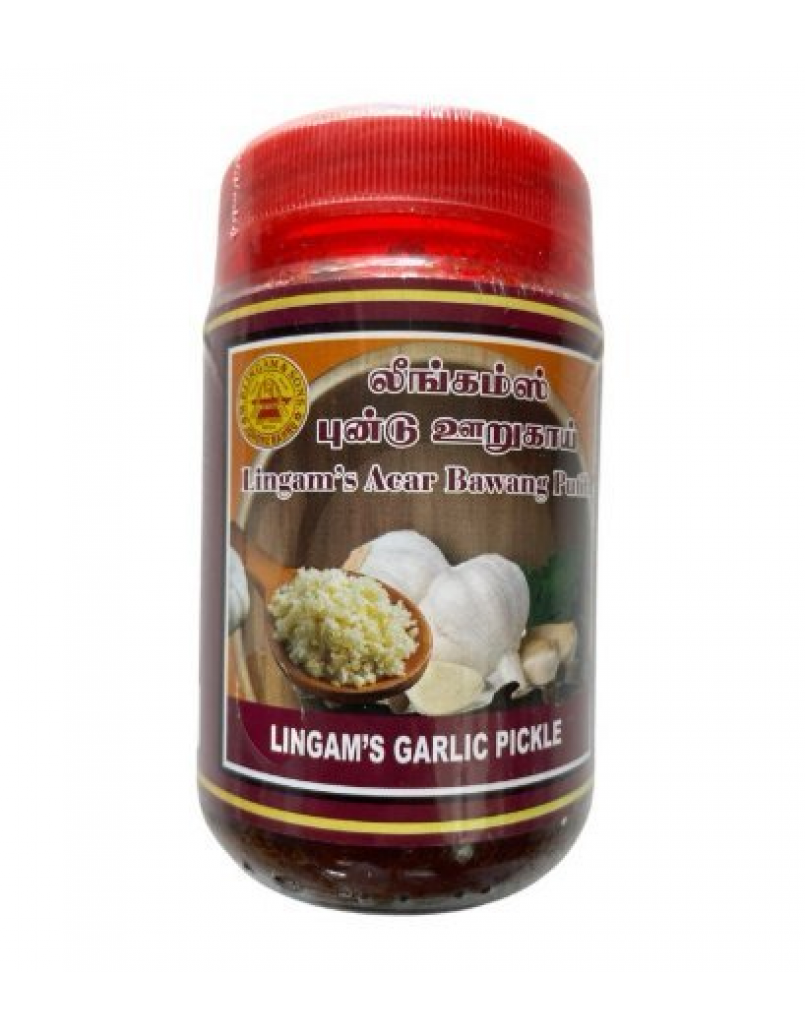 LINGAM GARLIC PICKLE 350GM