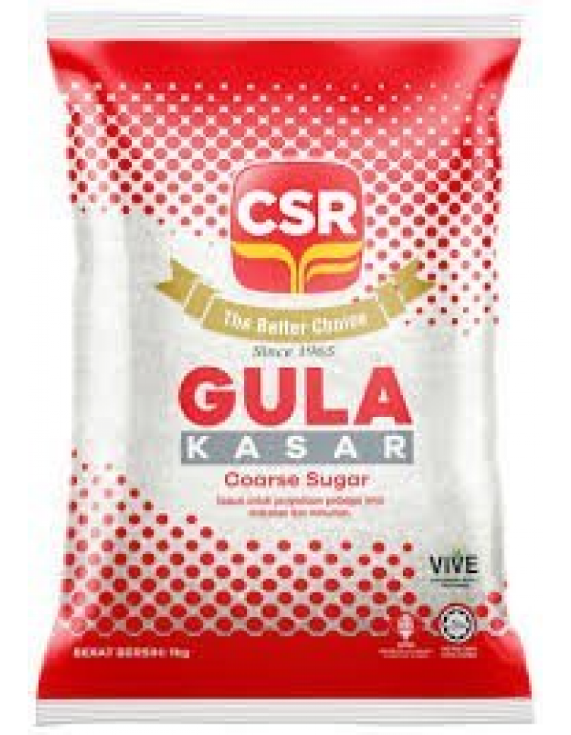 CSR COARSE SUGAR 1KG