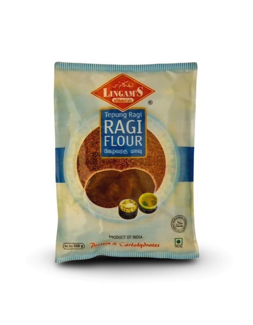 LINGAMS RAGI FLOUR 450G